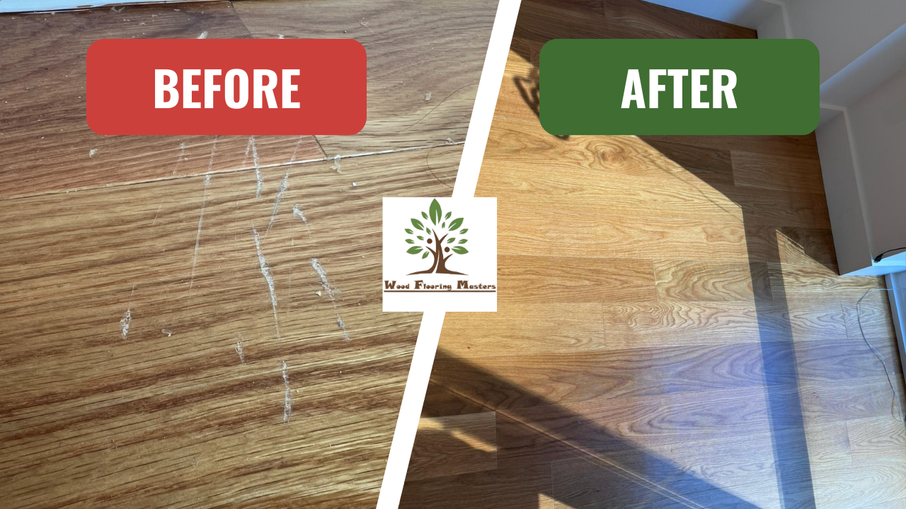 Scratch Repair in New York: A Hardwood Floor Renovation Story (Customer: R.D.)