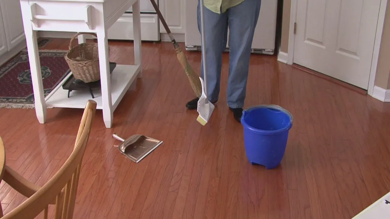 Routine Hardwood Cleaning