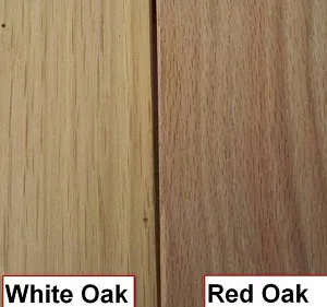 WHITE OAK VS. RED OAK