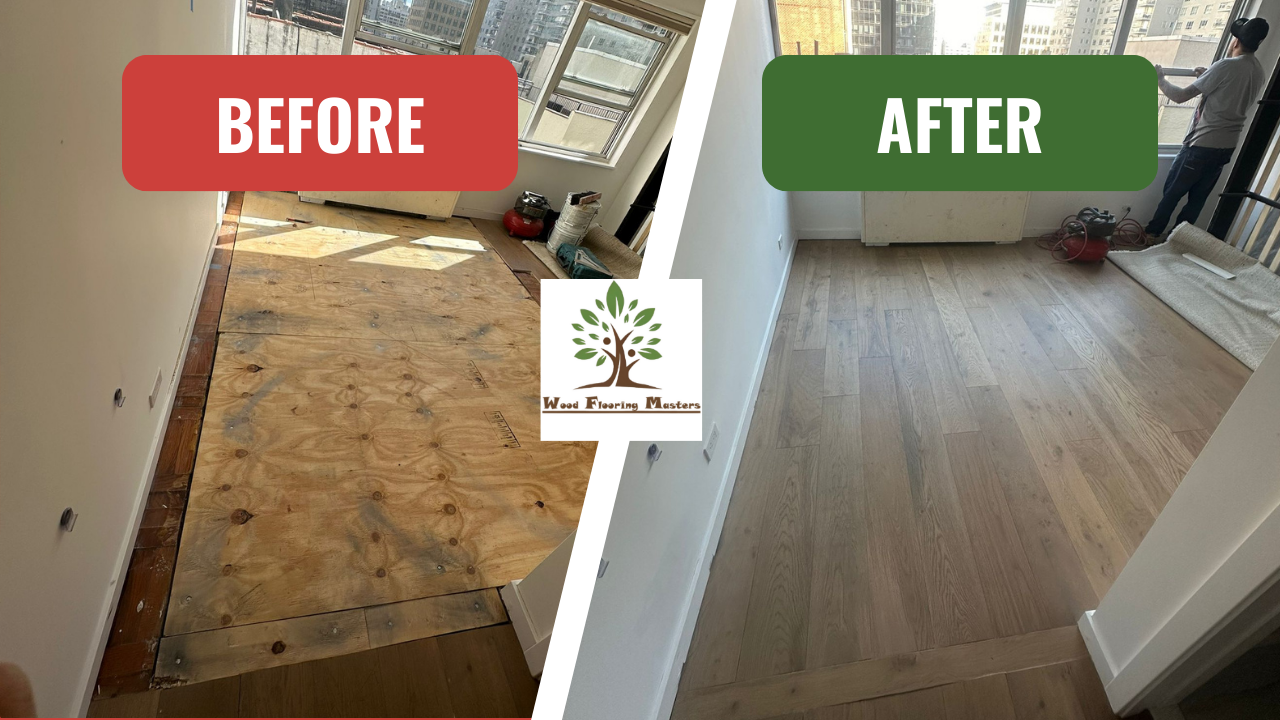 Hardwood Floor Fixing in Manhattan (Customer: L.K.)