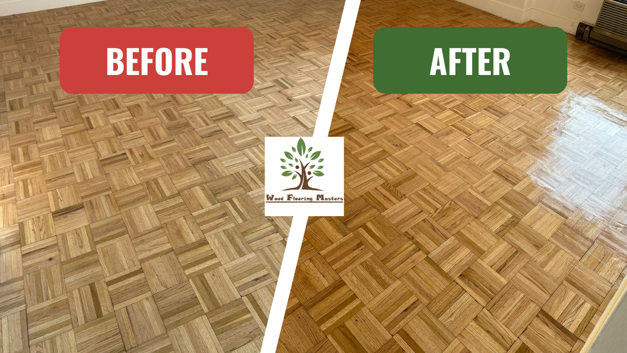 Parquet Refinishing in New York: A Hardwood Floor Renovation Story (Customer: I.S.)