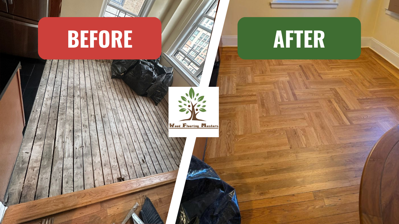 Parquet Flooring in Manhattan: A Hardwood Floor Renovation Story (Customer: D.Y.)