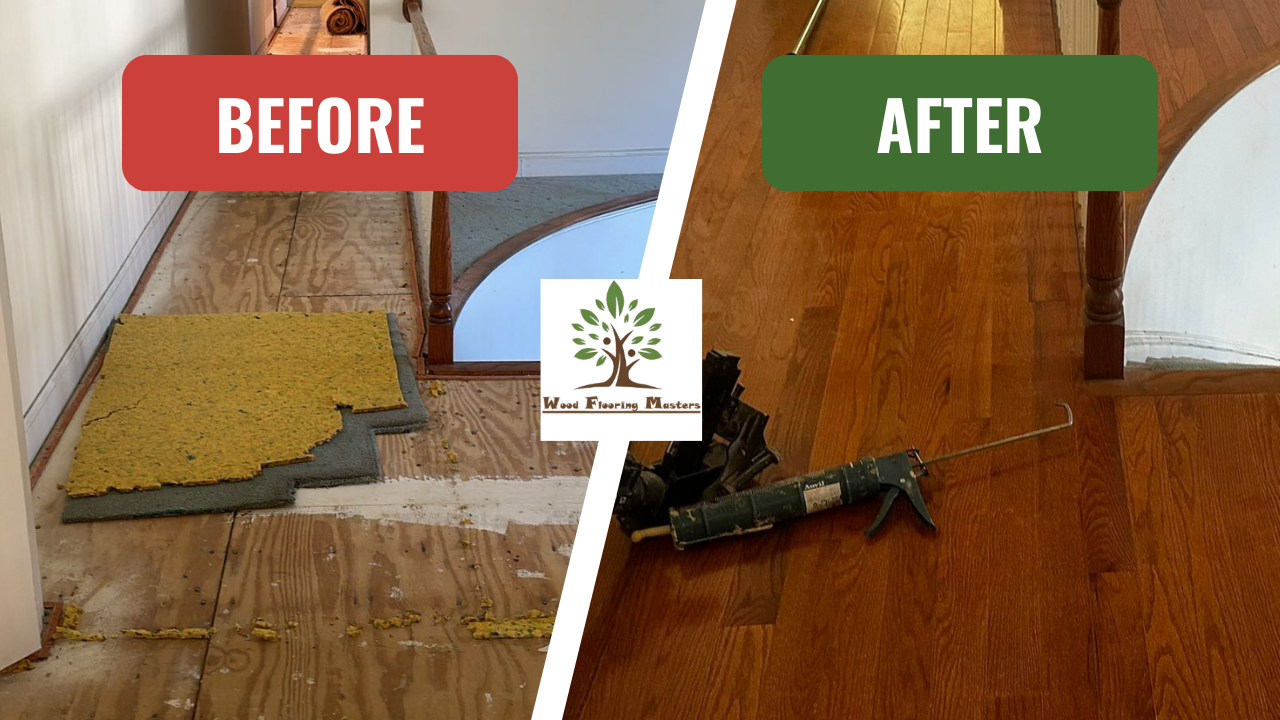 Prefinished Hardwood in Media: A Hardwood Floor Renovation Story (Customer: J.B.)