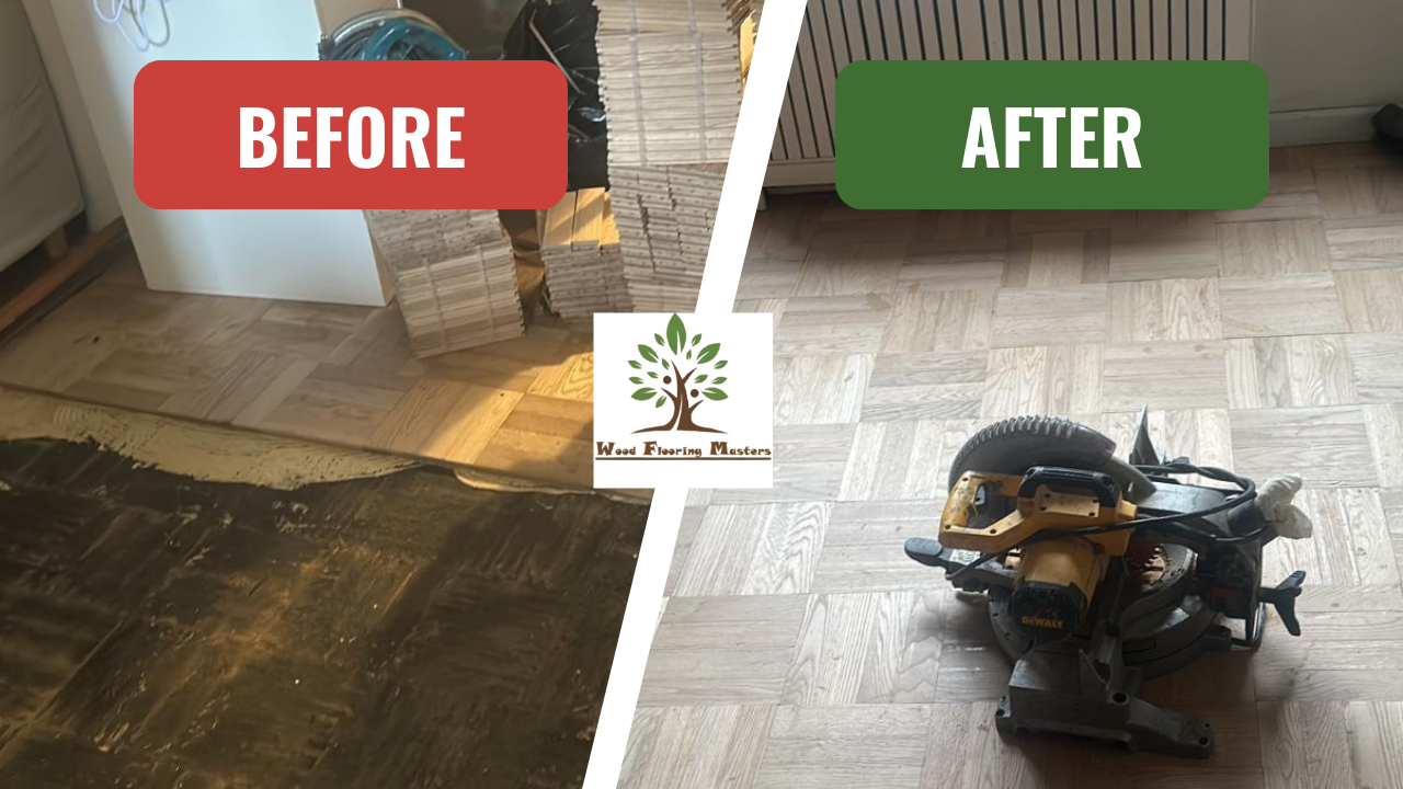 Parquet Installation in Manhattan: A Hardwood Floor Renovation Story (Customer: G.B.)