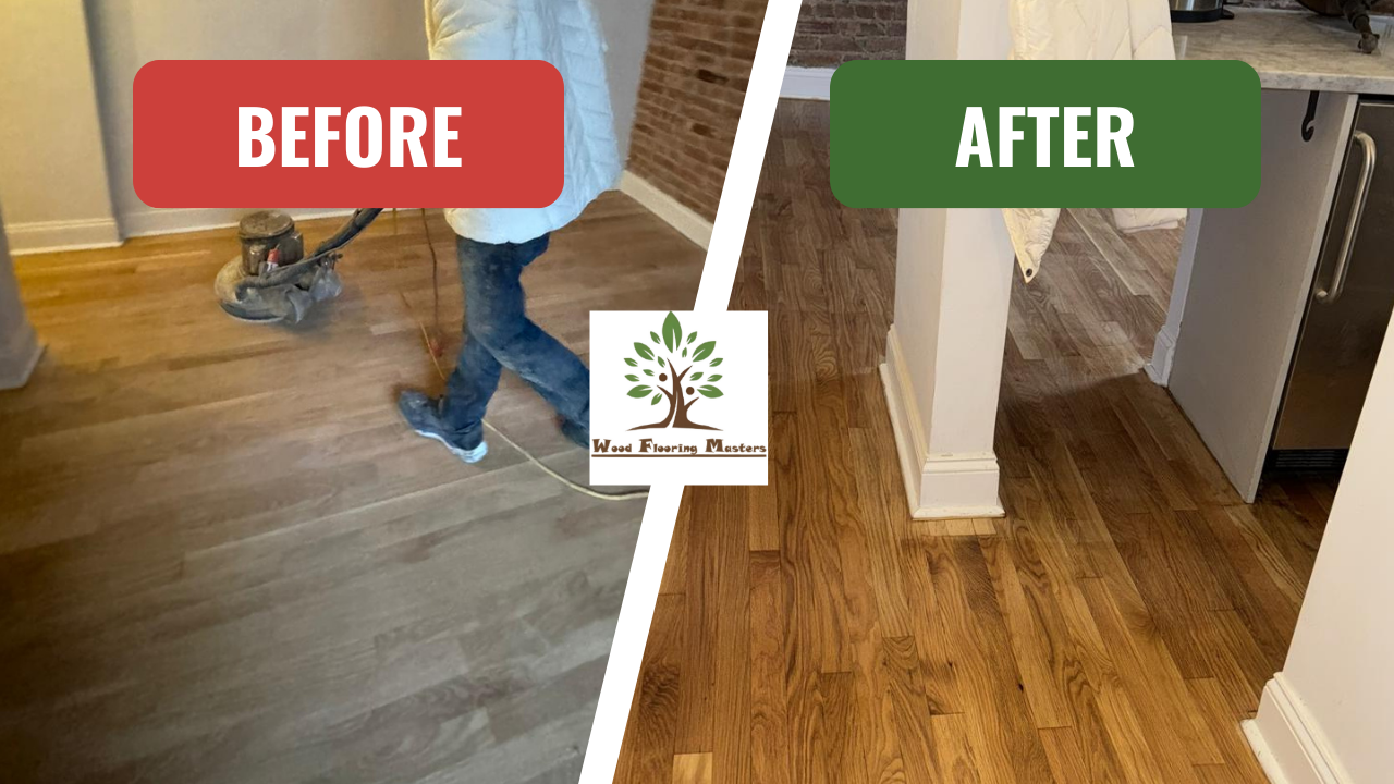 Sanding and Staining in Manhattan: A Hardwood Floor Renovation Story (Customer: J.W.)