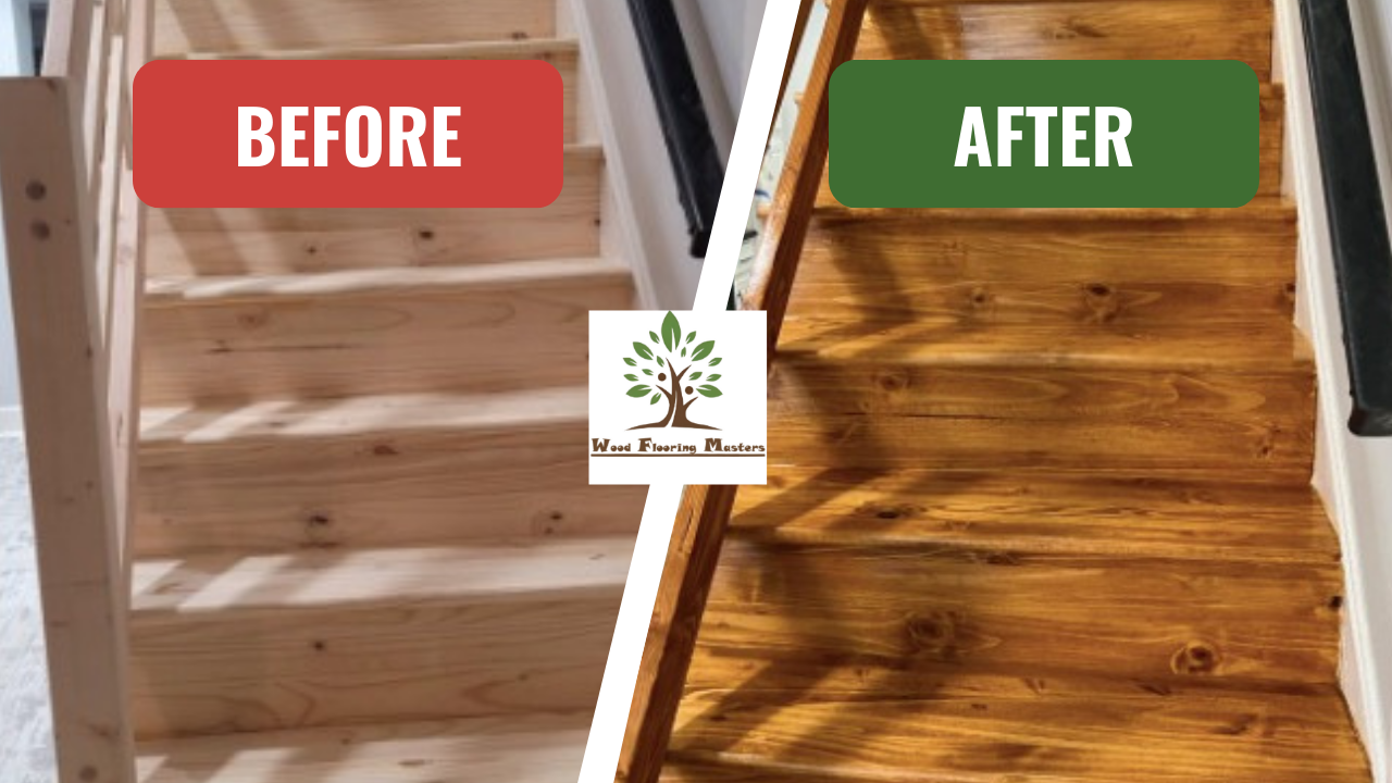 Stair Sanding and Staining in Philadelphia: A Hardwood Floor Renovation Story (Customer: A.B.)