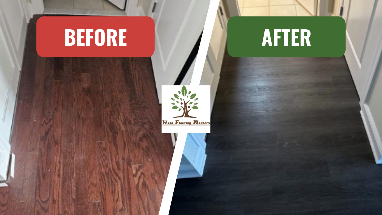 Vinyl Flooring Installation in Edgewater: A Hardwood Floor Renovation Story (Customer: A.D.)