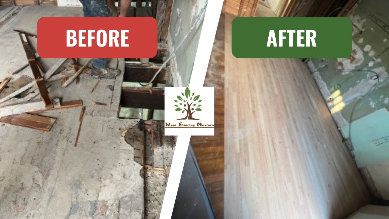 Hardwood Installation in Flushing: A Hardwood Floor Renovation Story (Customer: D.M.)