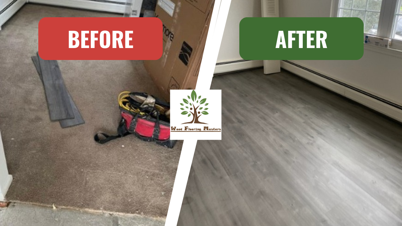 Vinyl Plank in Exton, Philadelphia: A Hardwood Floor Renovation Story (Customer: S.B.)