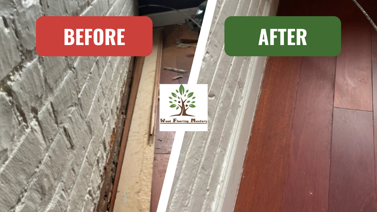 Baseboard Installation and Board Repair in Historic Downtown, Jersey City: A Hardwood Floor Renovation Story (Customer: O.K.)