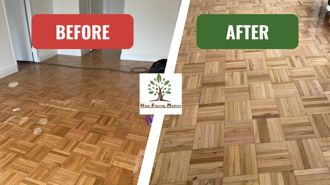 Parquet Sanding and Refinishing in Lenox Hill, Manhattan: A Hardwood Floor Renovation Story (Customer: B.S.)
