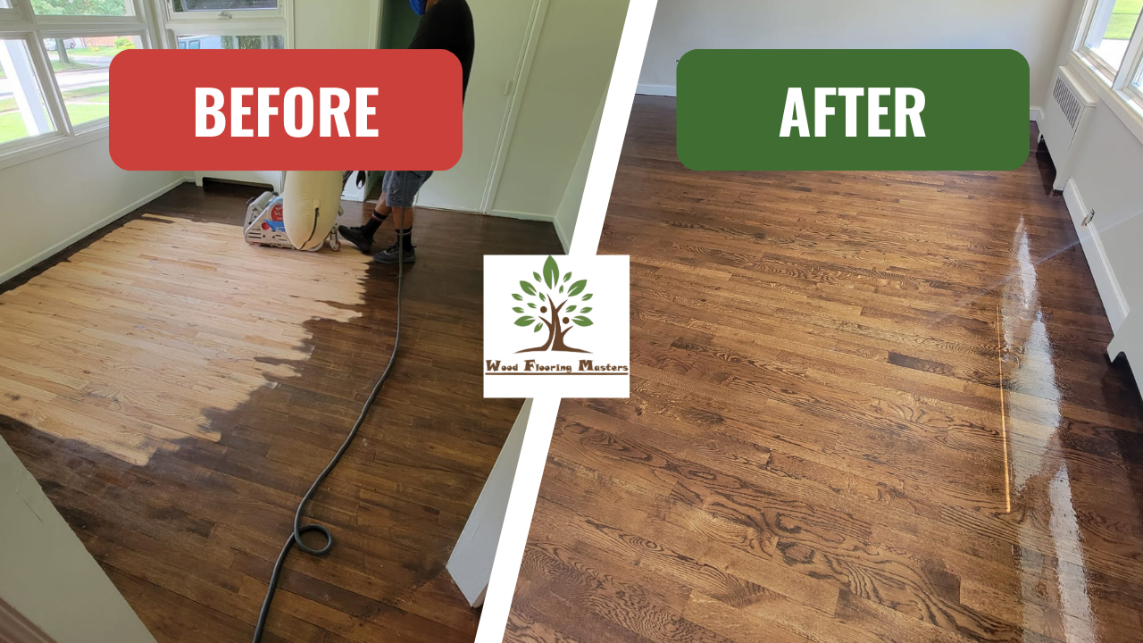 Hardwood Floor Refinishing in Garden City, Long Island: A Hardwood Floor Renovation Story (Customer: M.B.U.)