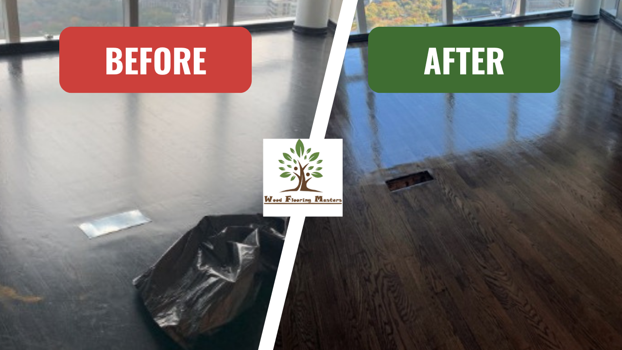 Luxury Hotel Suite Floor Refinishing in Columbus Circle, Manhattan: A Hardwood Floor Renovation Story (Customer: N.I.)