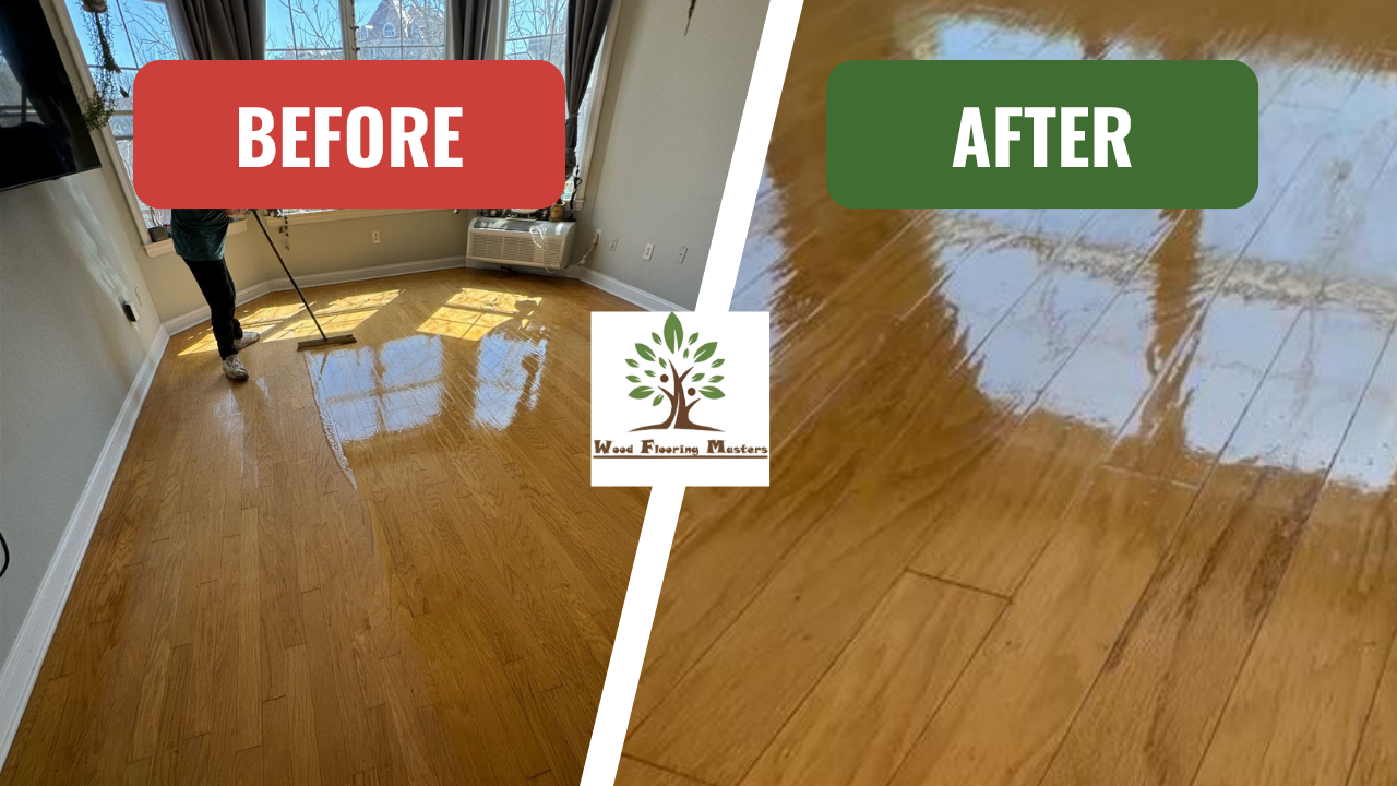 Buffing and Polyurethane in Greenville, Jersey City: A Hardwood Floor Renovation Story (Customer: M.B.)