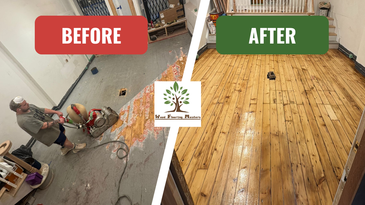 Hardwood Floor Transformation in Boerum Hill, Brooklyn: A Hardwood Floor Renovation Story (Customer: L.C.)