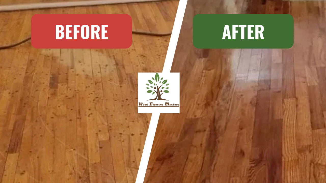 Staircase and Floor Transformation in Hicksville, Long Island: A Hardwood Floor Renovation Story (Customer: S.K.)