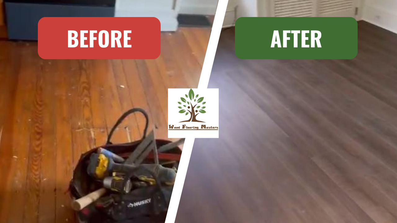 LVP Flooring Installation in Tredyffrin Township, Paoli, PA: A Hardwood Floor Renovation Story (Customer: X.J.)