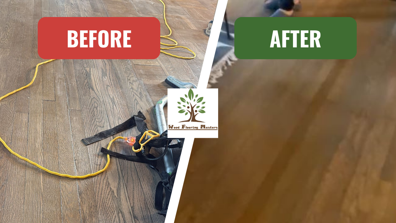Upper West Side Floor Buff & Poly Magic: A Hardwood Floor Renovation Story (Customer: A.B.)