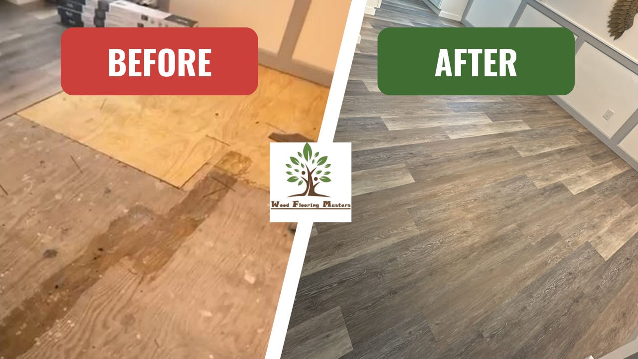 Vinyl Flooring Installation in Island Park, Long Island: A Hardwood Floor Renovation Story (Customer: C.P.)