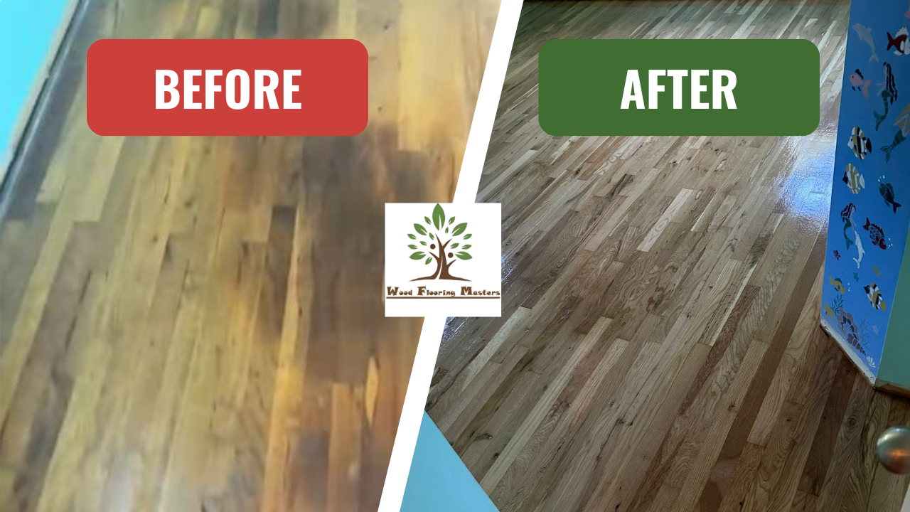 Sanding, Refinishing & Baseboard Installation in Hauppauge, Long Island: A Hardwood Floor Renovation Story (Customer: M.F.)
